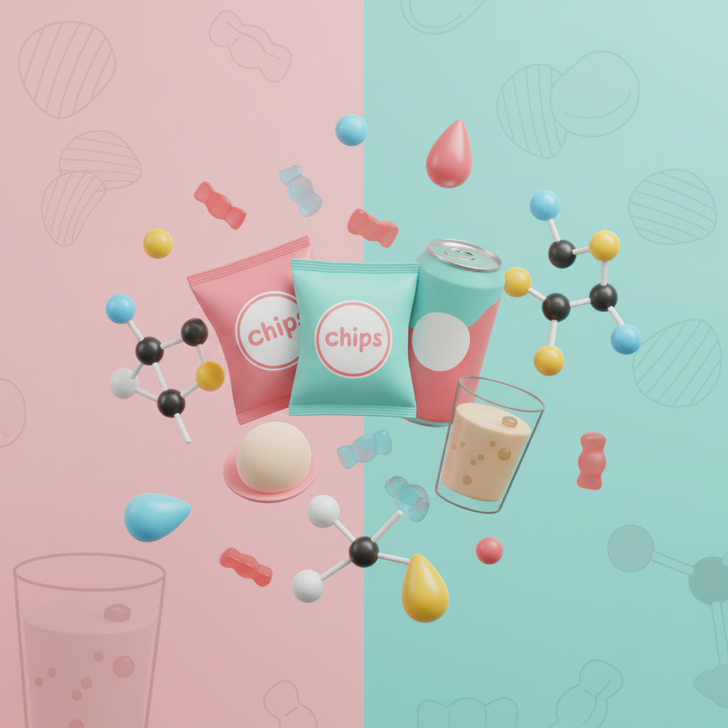 Farby v snackoch (E-čká a farbivá)
