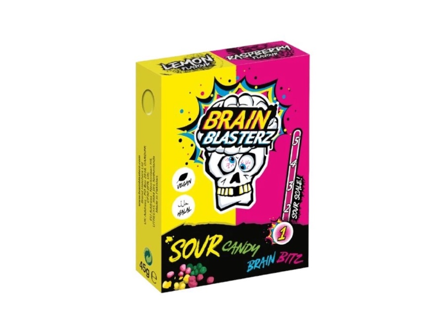 Brain Blasterz — Sour — ovocné (45 g)